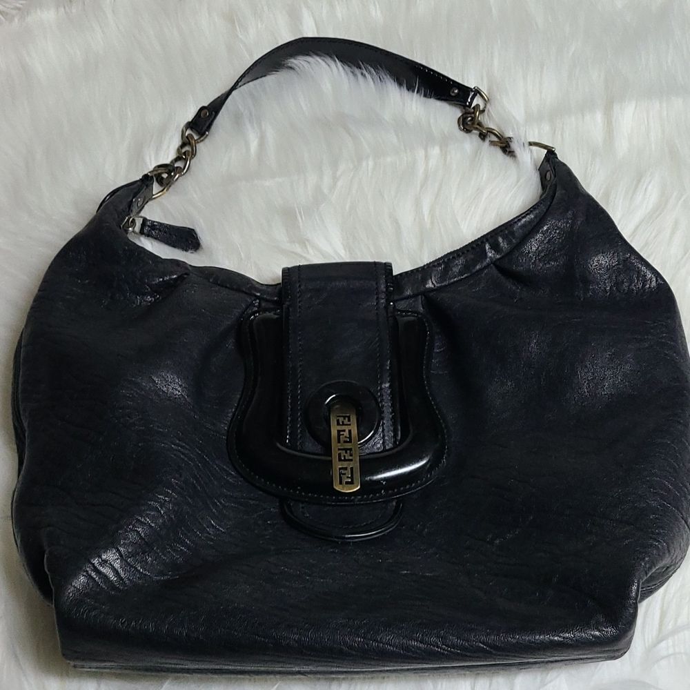 💯 Authentic Fendi Hobo Handbag 🍀 - Picture 16 of 17